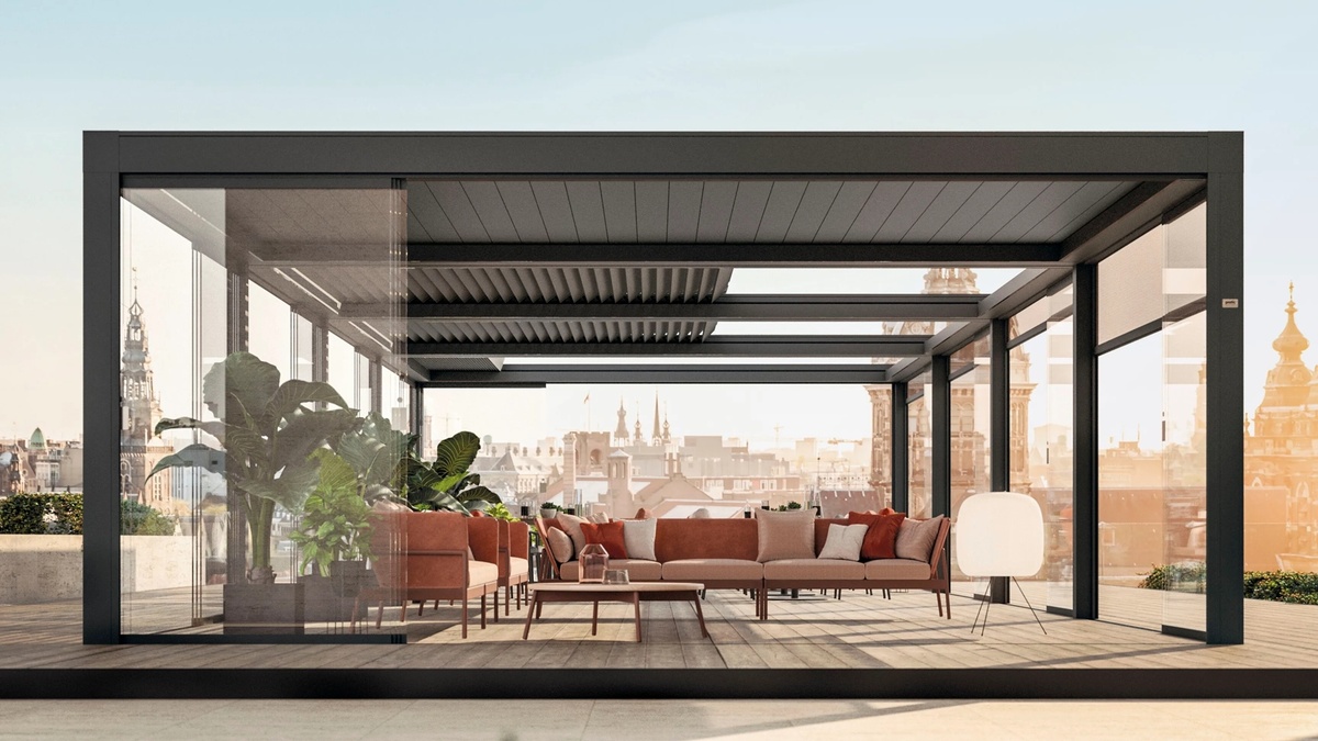 Изображение биоклиматическая пергола PRATIC