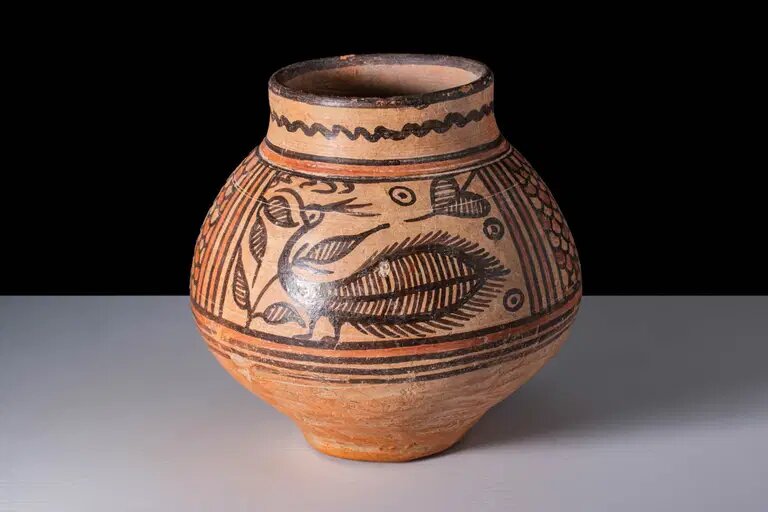 Павлин на харапском горшке. Примерно 3000 до н.э.