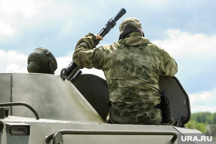 ВС РФ активно работают в Сумской области. Фото: Вадим Ахметов © URA.RU