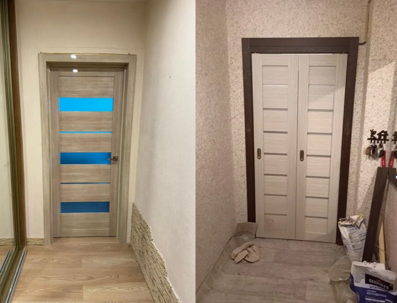 Варианты дверей в квартиру–студию. Фото от клиентов Фабрики дверей