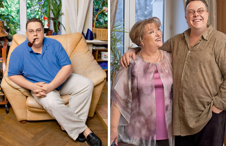 Алексей Колган. Справа с Ниной Дворжецкой