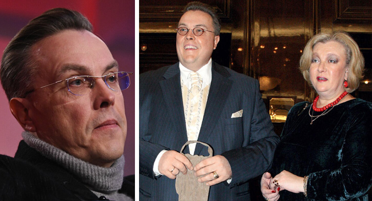 Алексей Колган. Справа с Ниной Дворжецкой