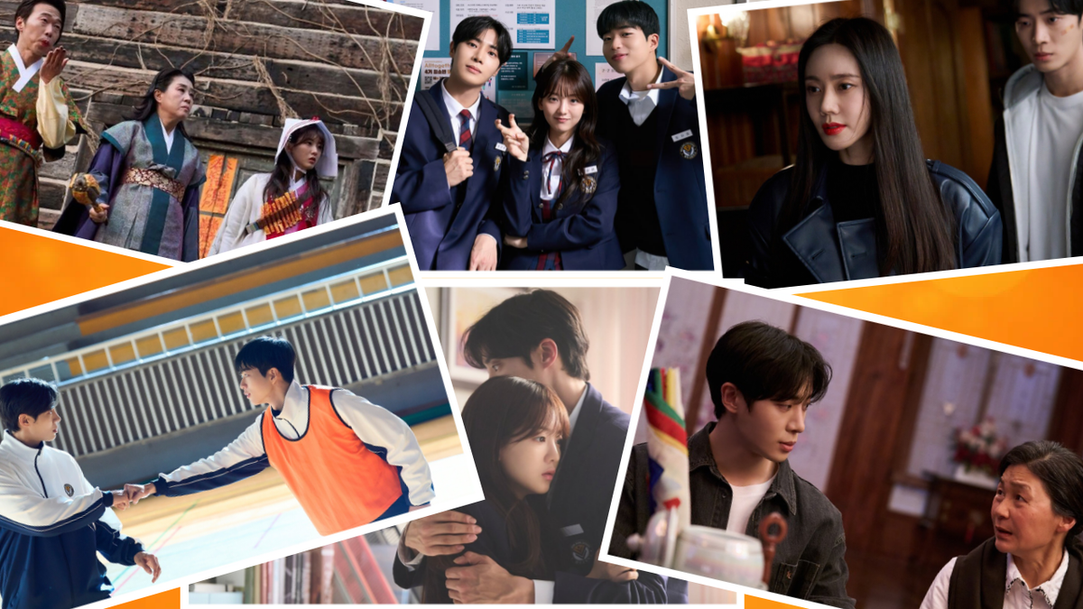 Коллаж создан автором этой статьи. В нем использованы кадры из дорамы "Вверх тормашками" 2025 года.