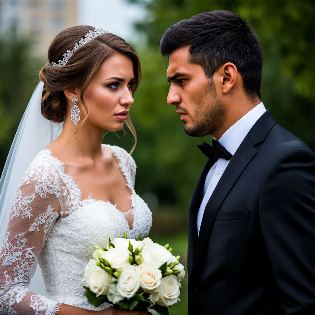 Россия: главные причины почему мигрант из Узбекистана женился на русской девушке. Фото из нейросети