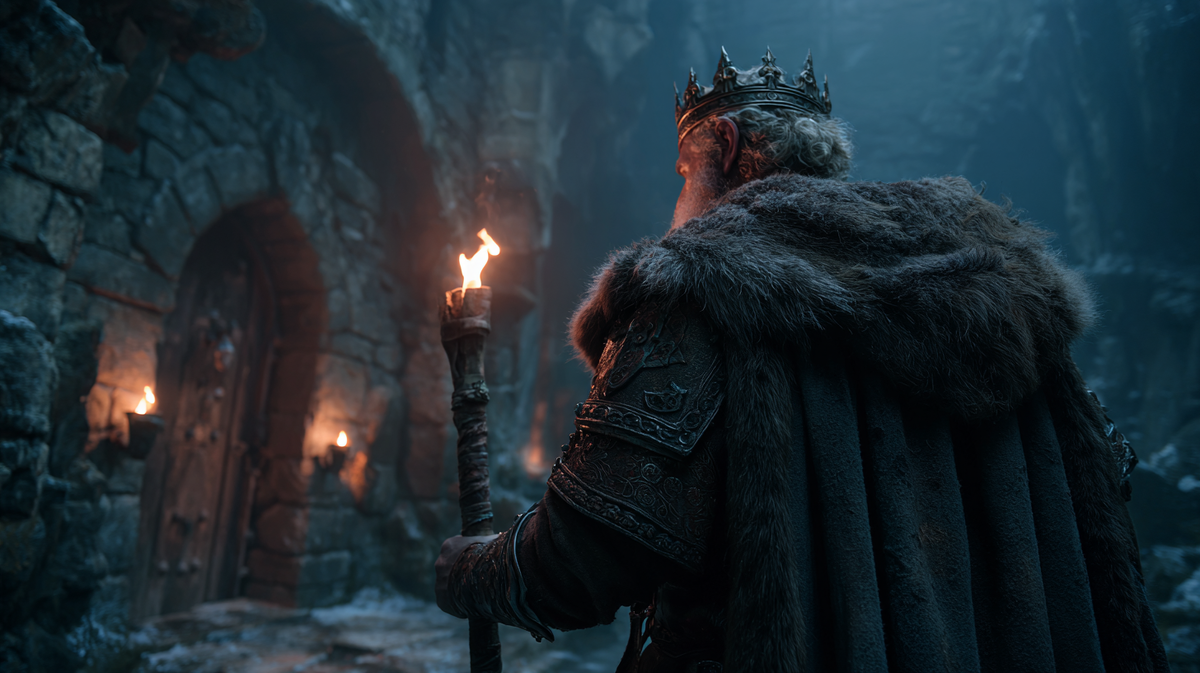 Король Фаргрин спускается в темницу