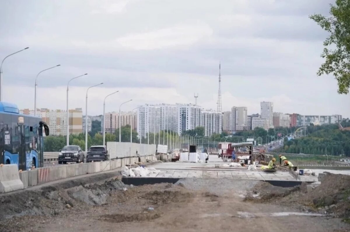    Кузбасский мост полностью отремонтируют до конца октября 2025 года