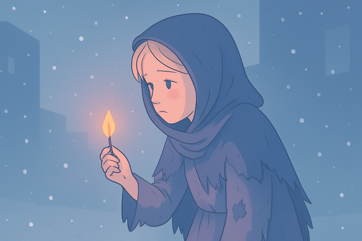 Г. Х. Андерсен "Девочка со спичками"