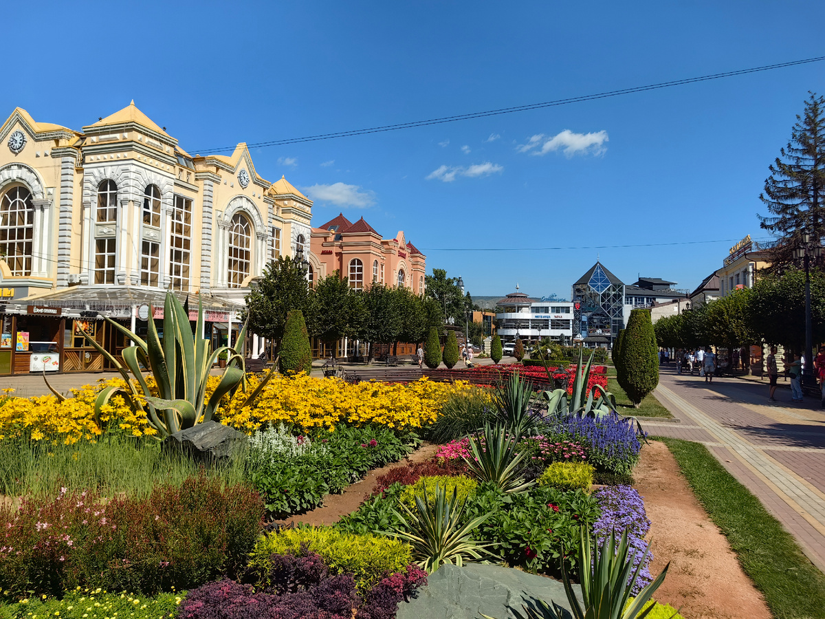 Курортный бульвар Кисловодска. Фото автора