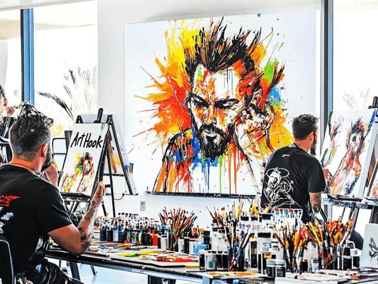    Мастер-класс по рисованию на корпоративе: как создать команду мечты через искусство и творчество Art-Hook.Ru