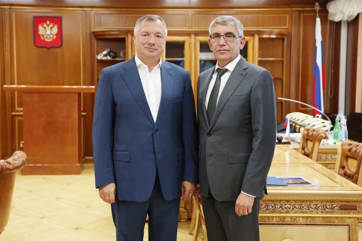    Тульский губернатор встретился с зампредом правительства РФ Хуснуллиным