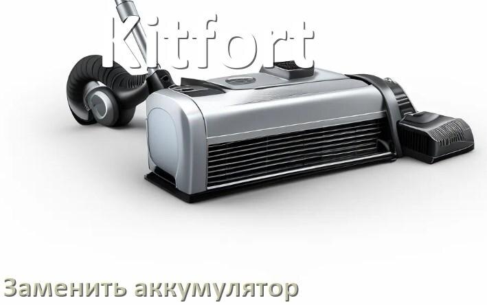 
Как на пылесосе Kitfort заменить аккумулятор и поменять батарею