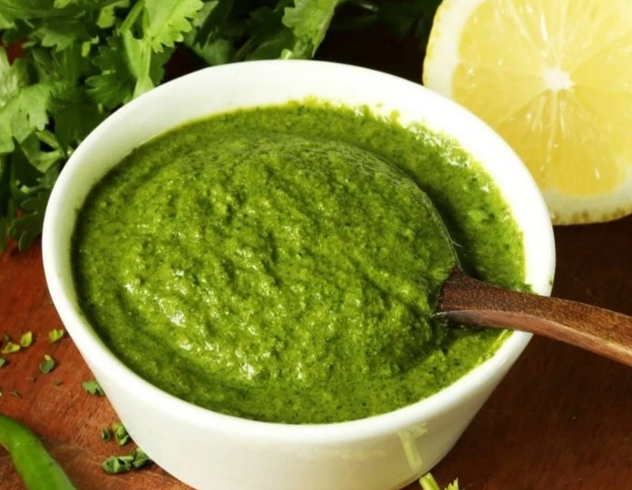 Рецепт соуса Чатни с кинзой - в стиле Мумбаи и Бомбея