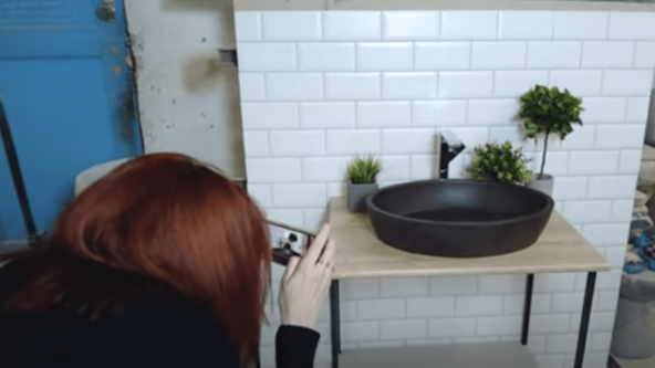 Раковины из стеклофибробетона.