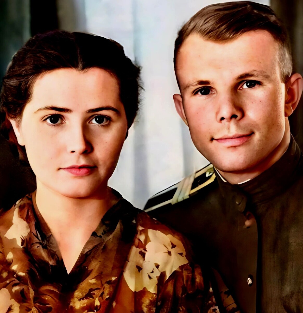 Валентина и Юрий Гагарины