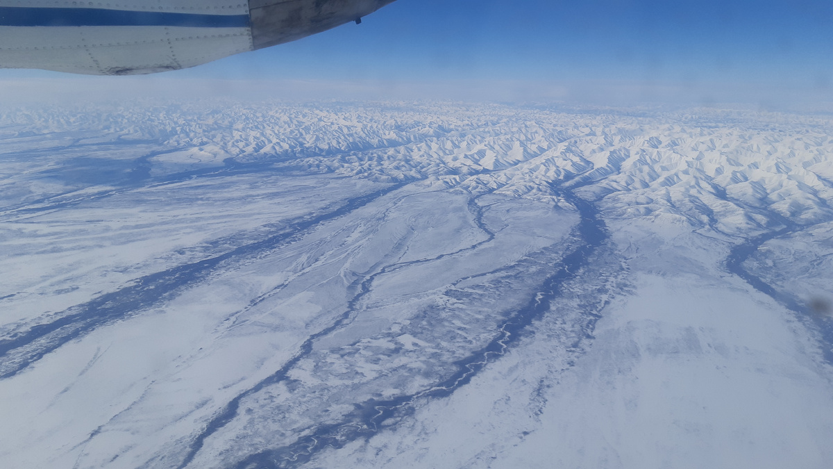 начало хребта Черского