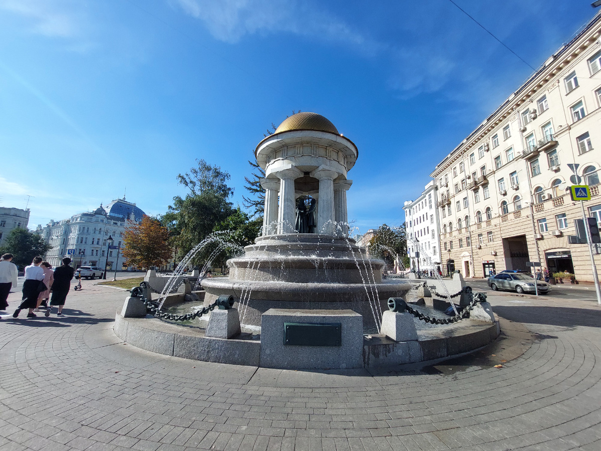 Ух ты, какой фонтан!