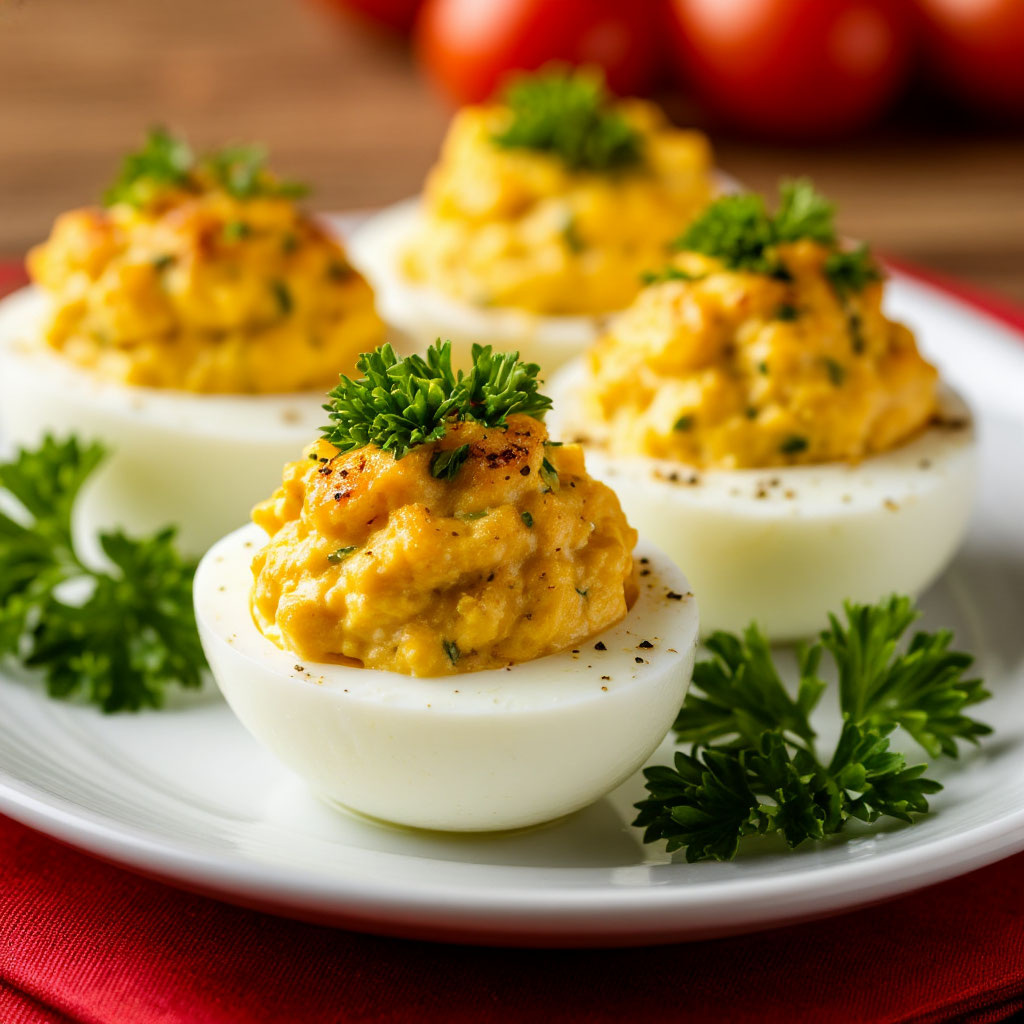 Фаршированные яйца