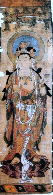 Бодхисатва. Дуньхуан. Тан