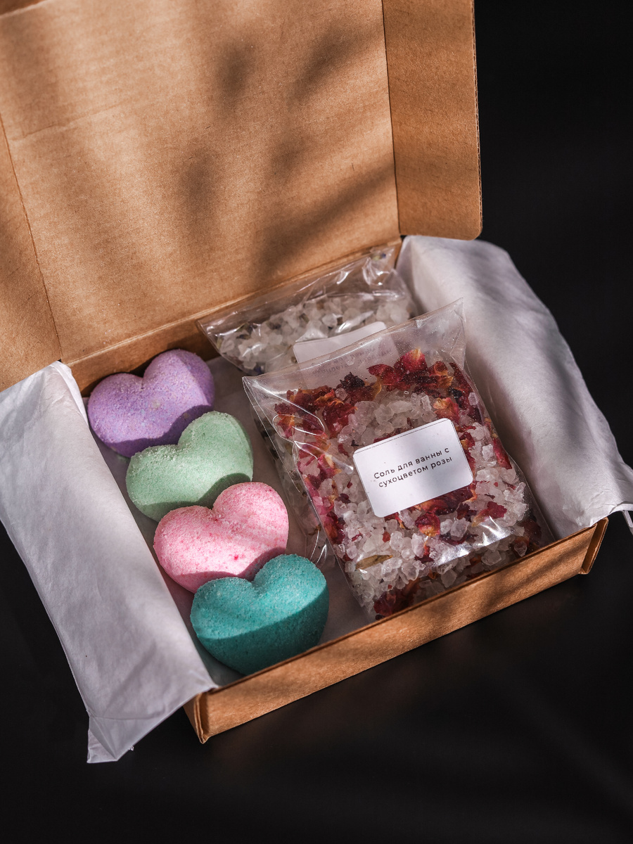 Спа набор с двумя видами соли