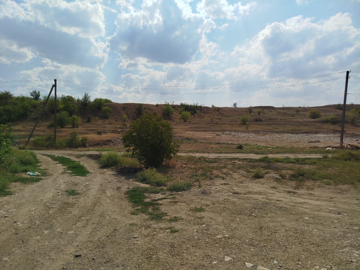 Пейзаж окрестностей села Придорожное.