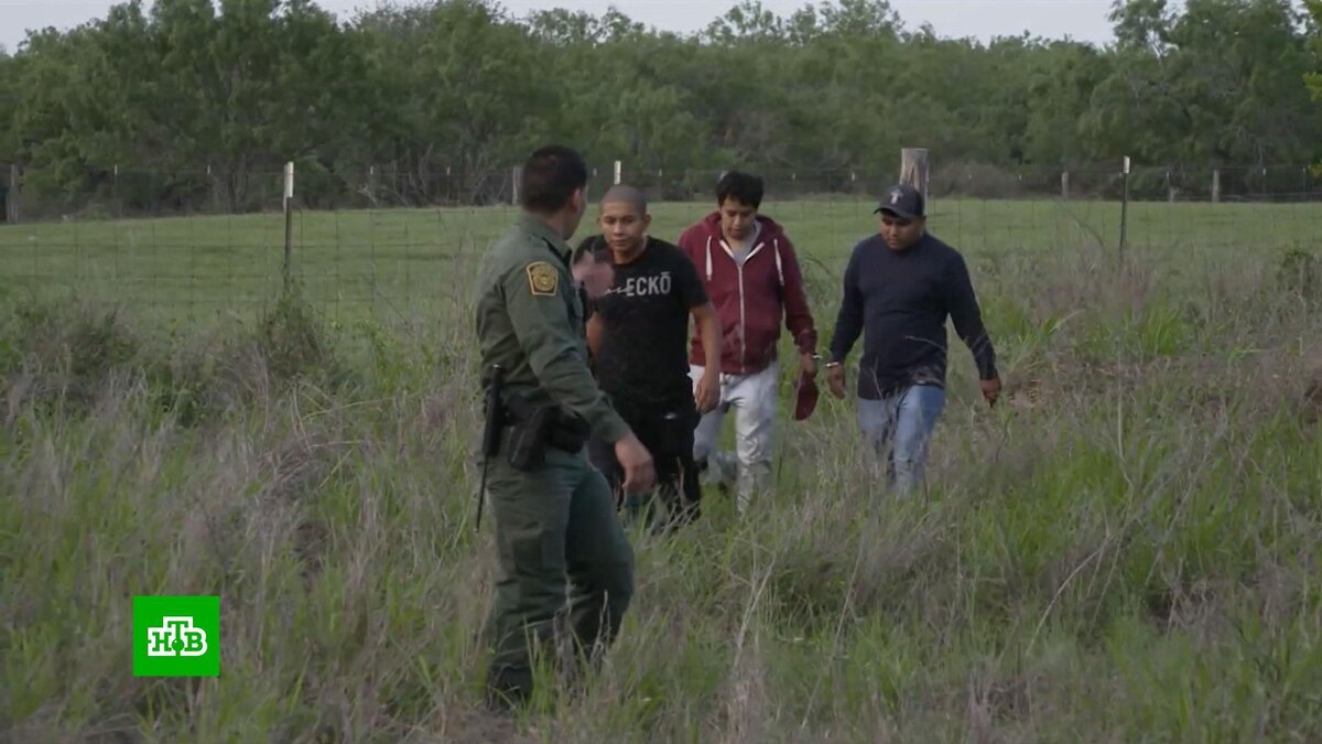    Наступление мигрантов на США: Техас начинает строить «стену Трампа»