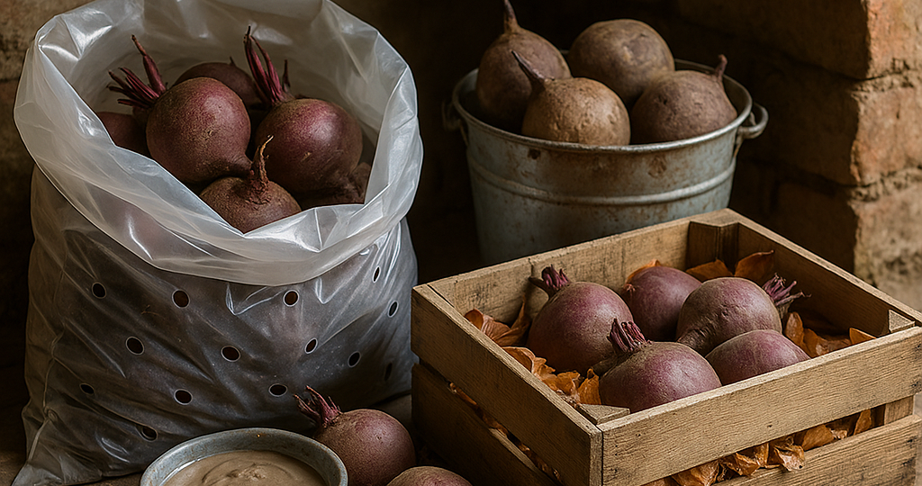 Свёкла не вянет до весны: три проверенных способа хранения без песка
