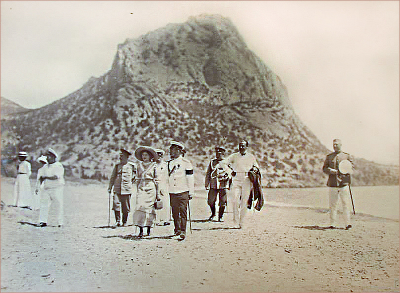 Посещение императором Николаем II и его семьей Нового Света в Крыму, 1912 год