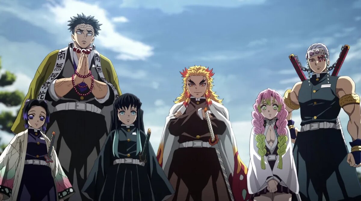 Кадр из аниме «Клинок, рассекающий демонов»   📷