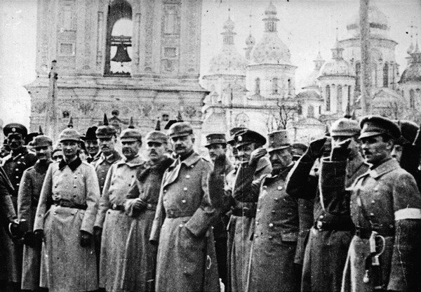 немцы в Киеве, 1918 года