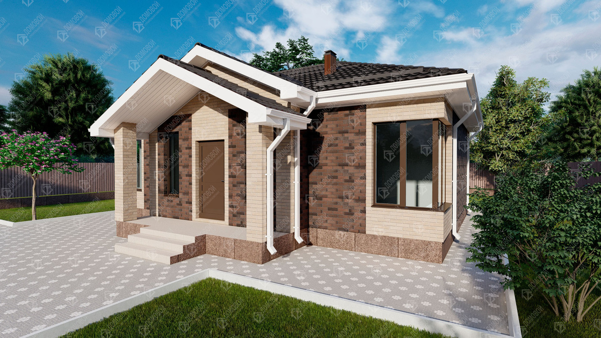 Проект разработан архитектором ООО "СК "Домовой" (г. Краснодар)