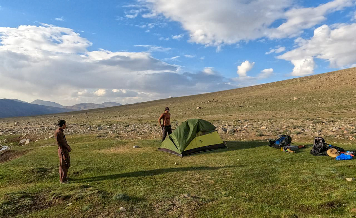 Собираем лагерь 