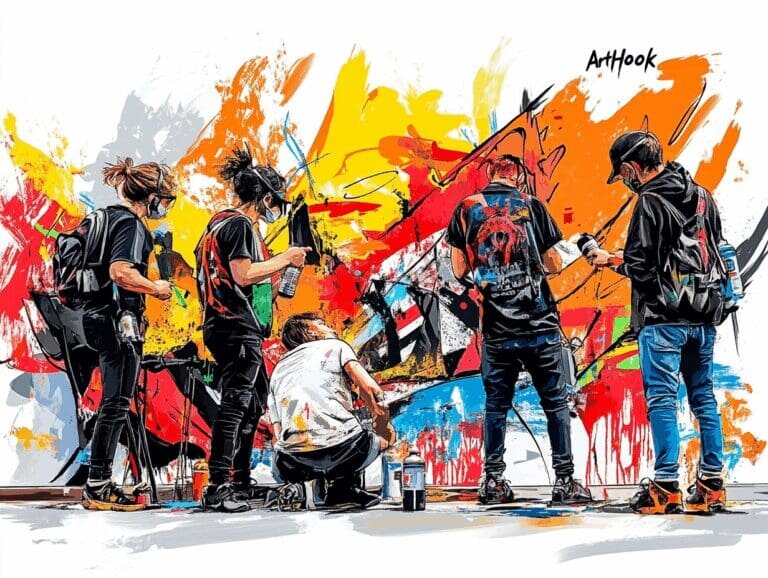    Граффити мастер-класс для корпоратива: как создать командный дух и вдохновение через искусство Art-Hook.Ru