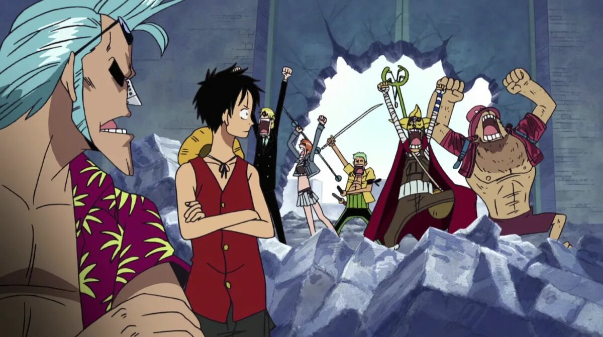 Кадр из аниме «Ван-Пис»   📷