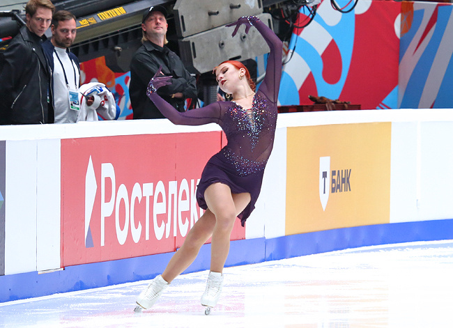 Александра Трусова. Фото: ФФККР
