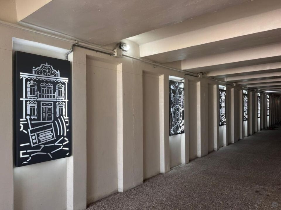    Фотозона "Метро" в подземном переходе Барнаула. Источник: barnaul.org