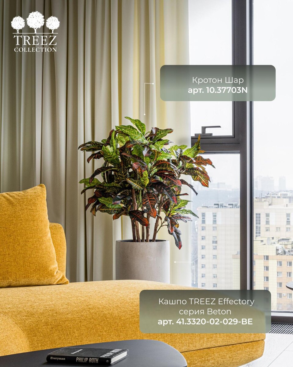 Кашпо и растения TREEZ Collection