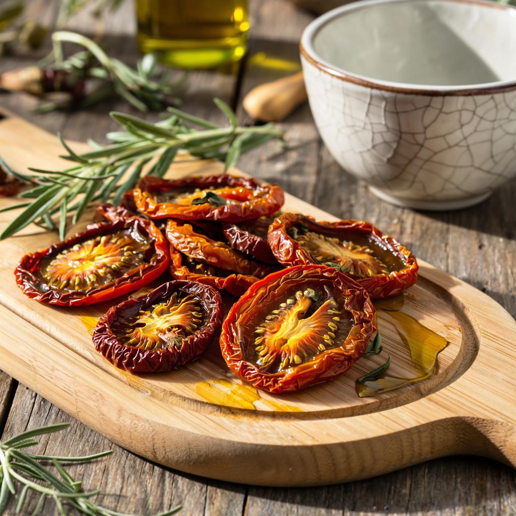 Домашние сушеные помидоры