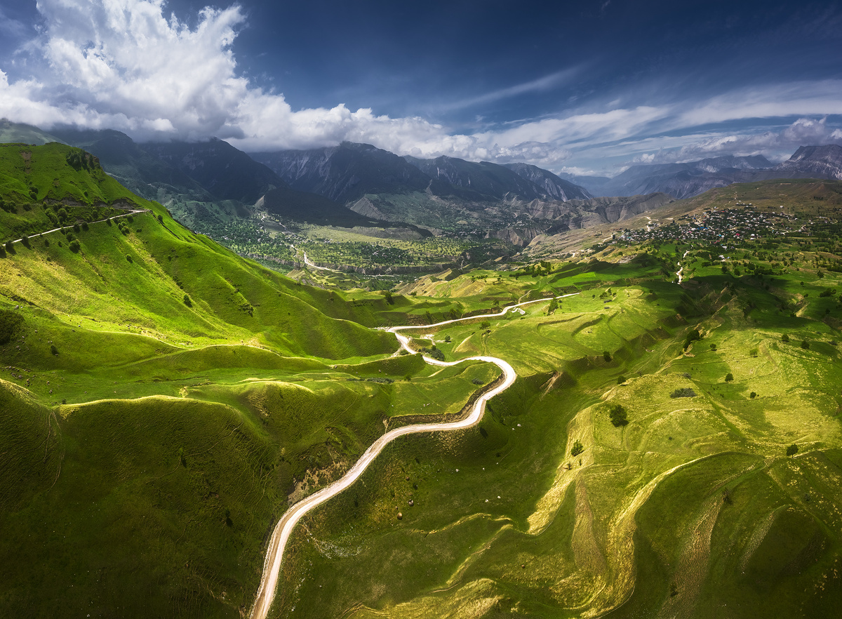 Хунзахский район, спуск с Хунзахского плато. Фото: Иван Козорезов