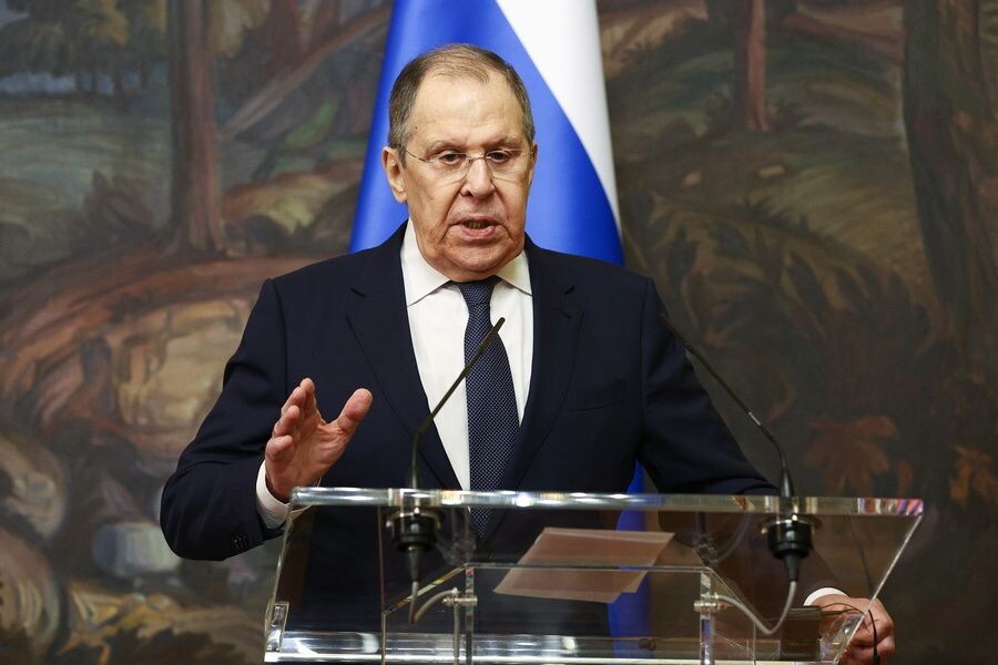    Министр иностранных дел России Сергей Лавров / Источник: © Сергей Булкин/ТАСС