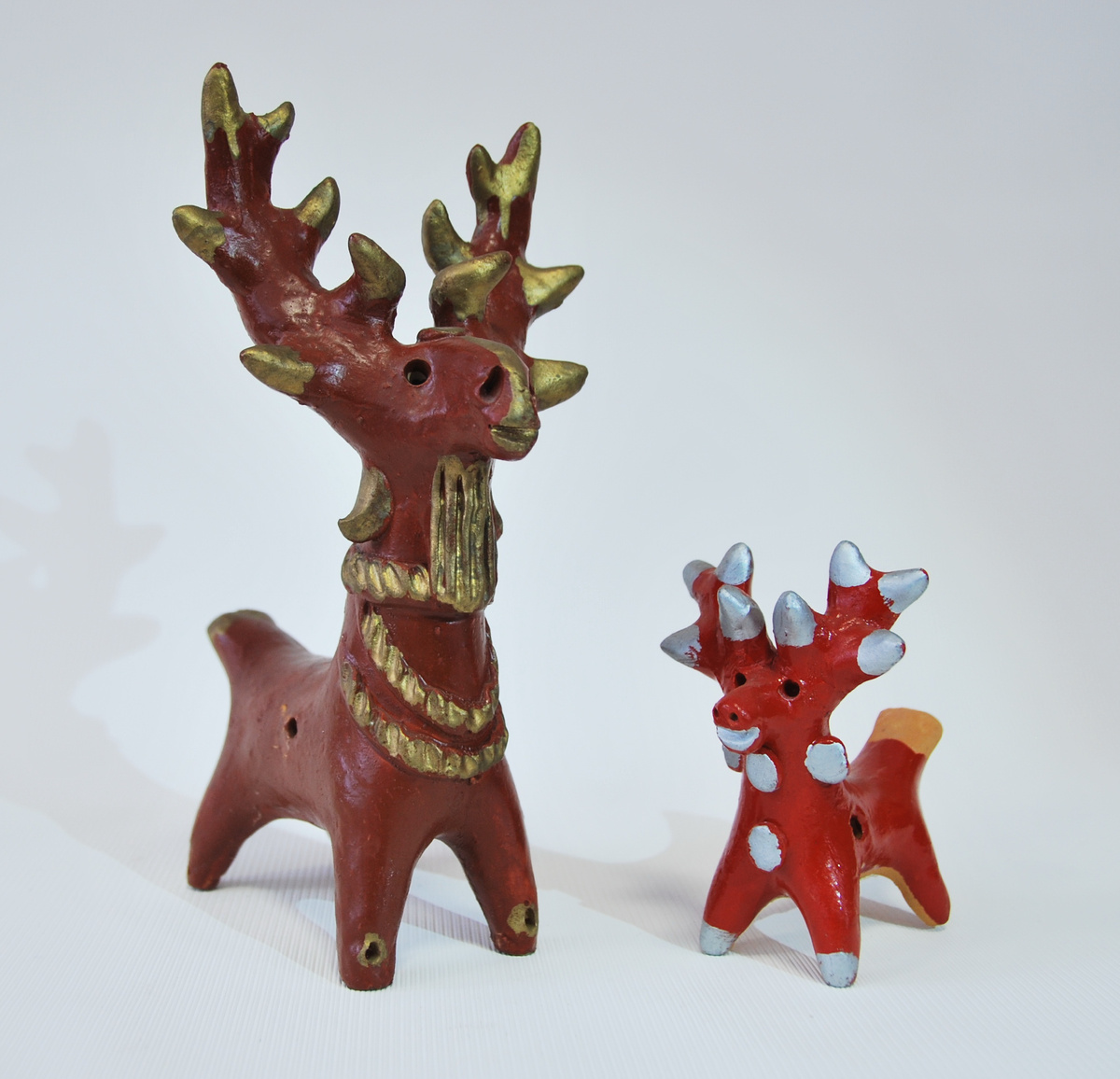 Олени. Абашевские свистульки