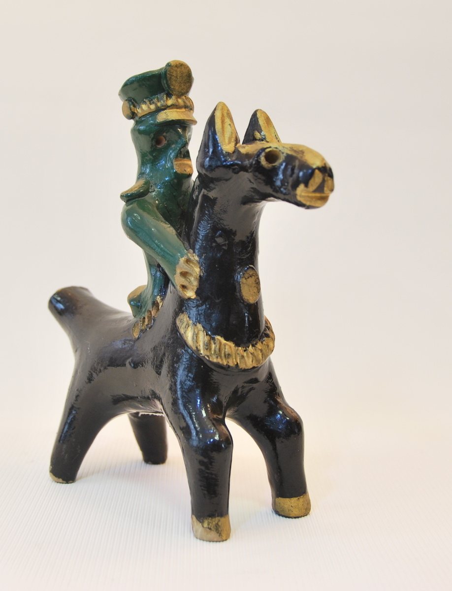 Всадник. Абашевская игрушка