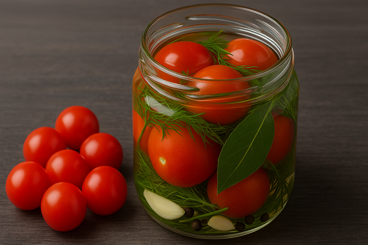 Малосольные помидоры за сутки
