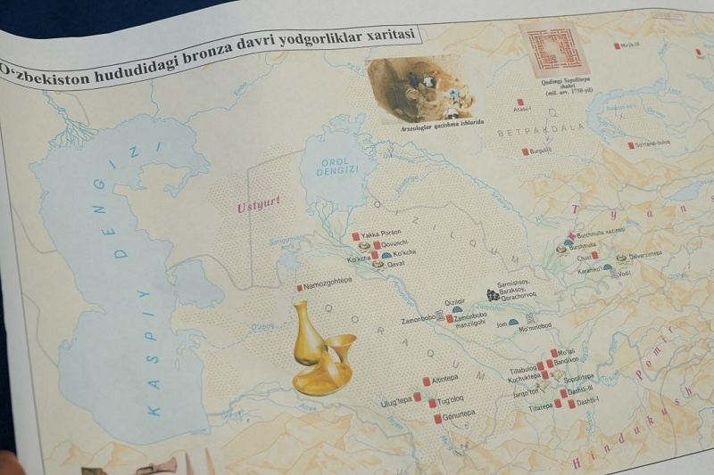 Карта Турана. Фото с сайта cisc.uz