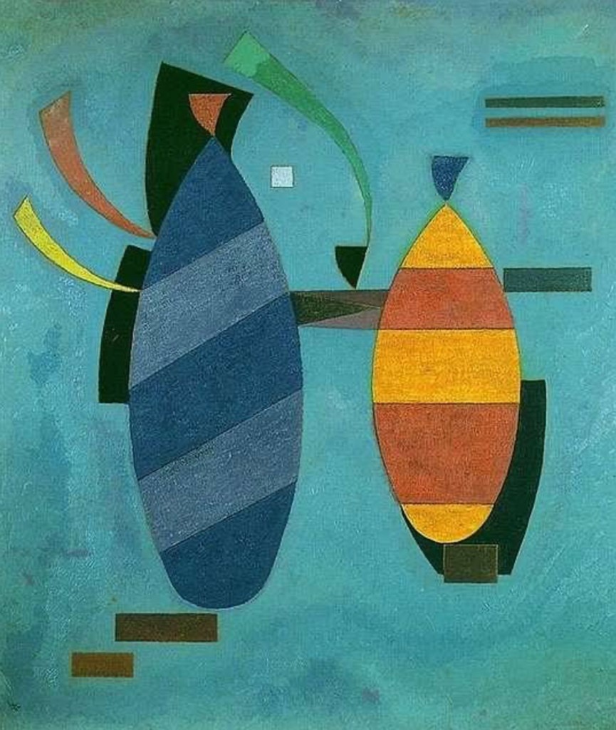 Василии Кандинский Оба полосатые».