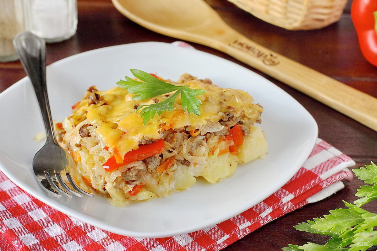 Запеканка "Ленивые голубцы"