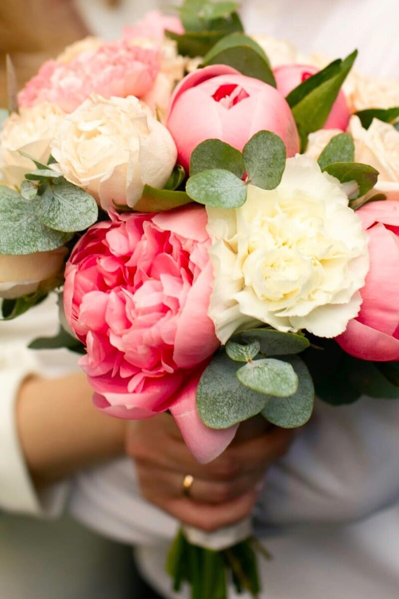    Свадебный букет Соцсети