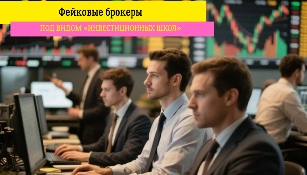 Фейковые брокеры под видом «инвестиционных школ»
