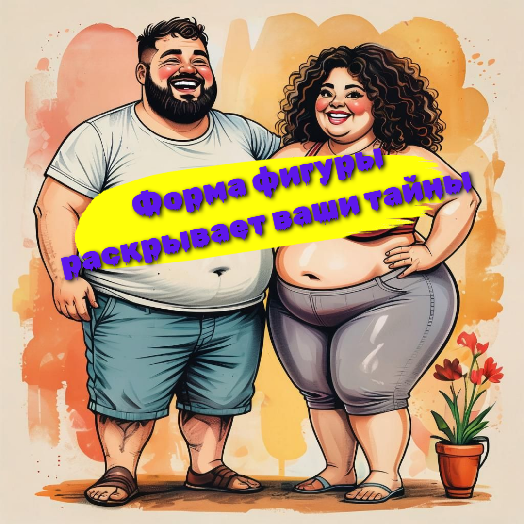 Секрет в том, что жир на бёдрах и животе — это два разных типа ожирения с противоположными рисками для здоровья! ⚠️