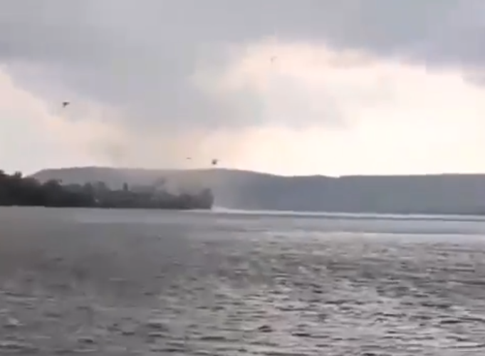    смерч над Суксуном / © Подслушано Суксун