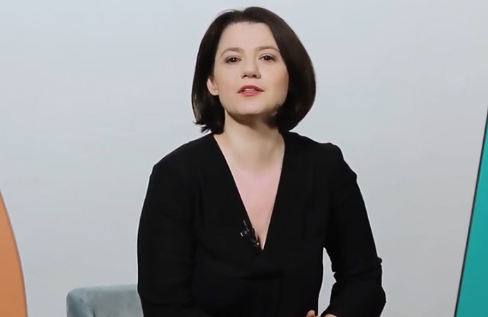    Юлия Таратута.скриншот из видео